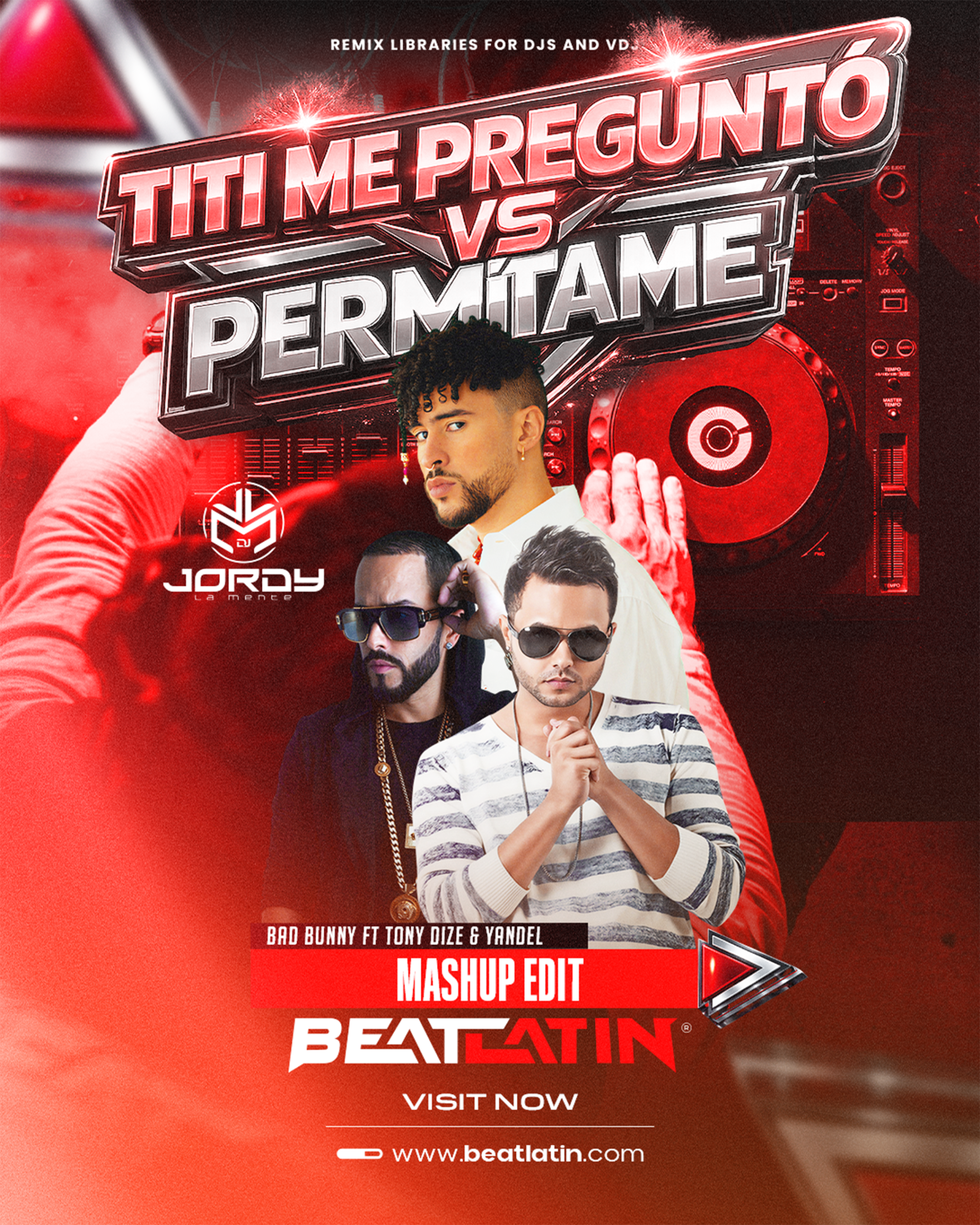 Bad Bunny ft Tony Dize & Yandel - DJ Jordy La Mente